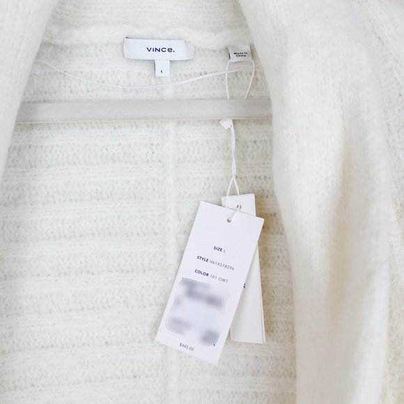 NWT Vince Alpaca Open Front Cardigan - Picture 6 of 10